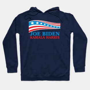 Joe Biden Kamala Harris 2020 American Flag Hoodie